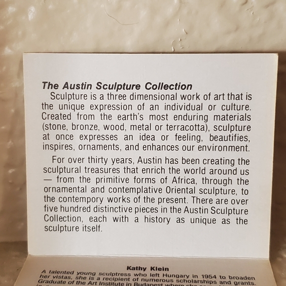 Vintage Austin Sculpture 'Friends' - Picture 12 of 14